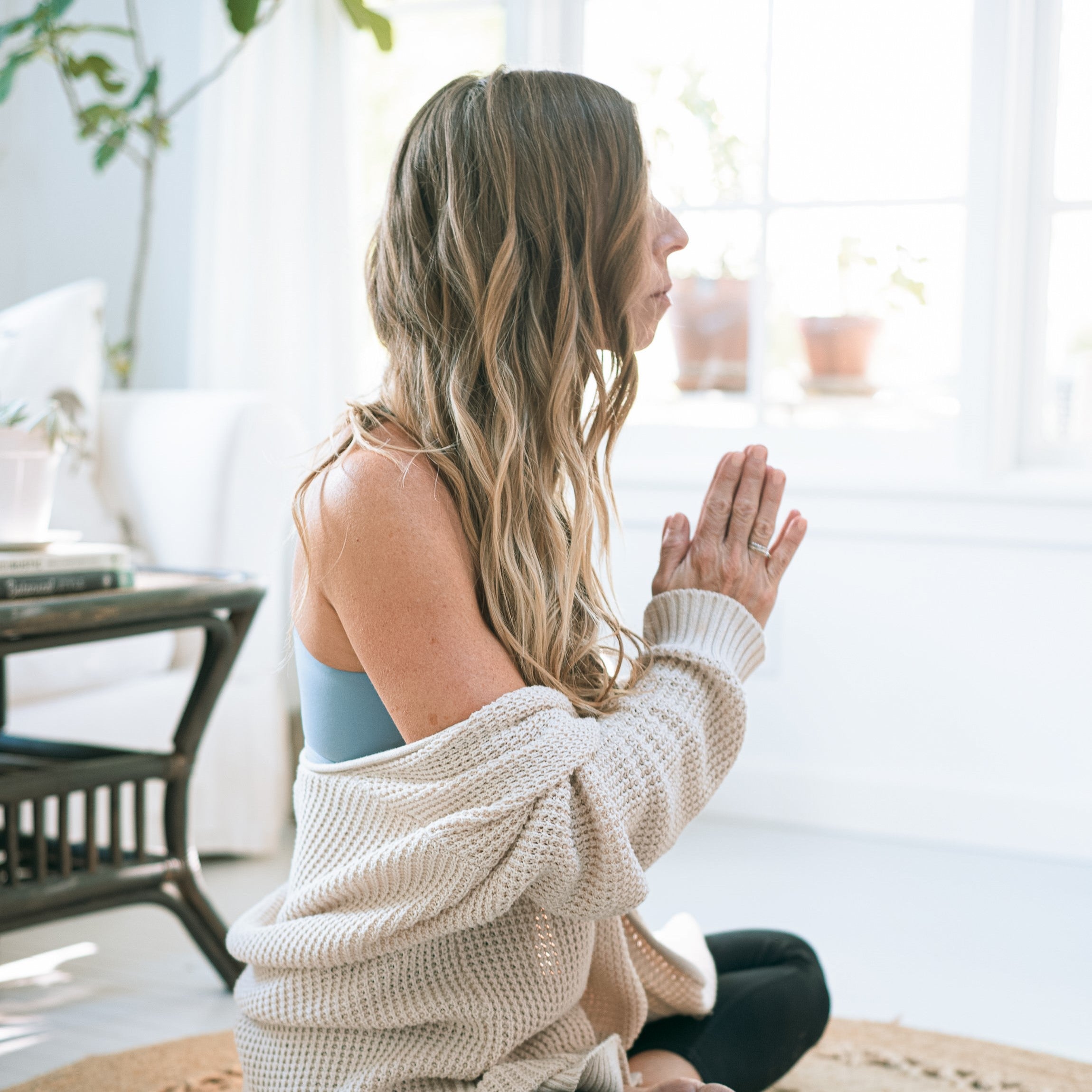 Soft, cozy living space representing emotional clarity and self-preservation