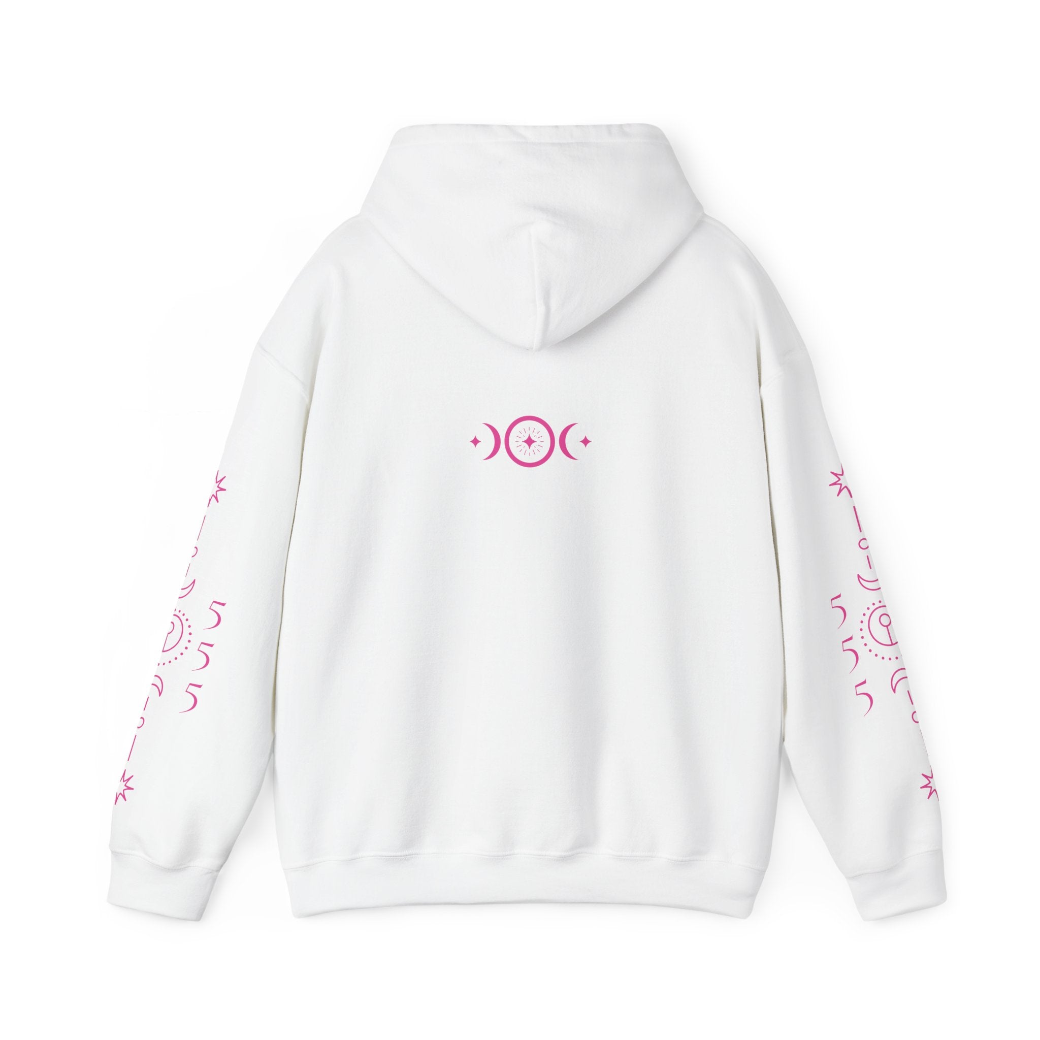 555 Angel Number Hoodie | Soft Frequencies™ Frequencywear