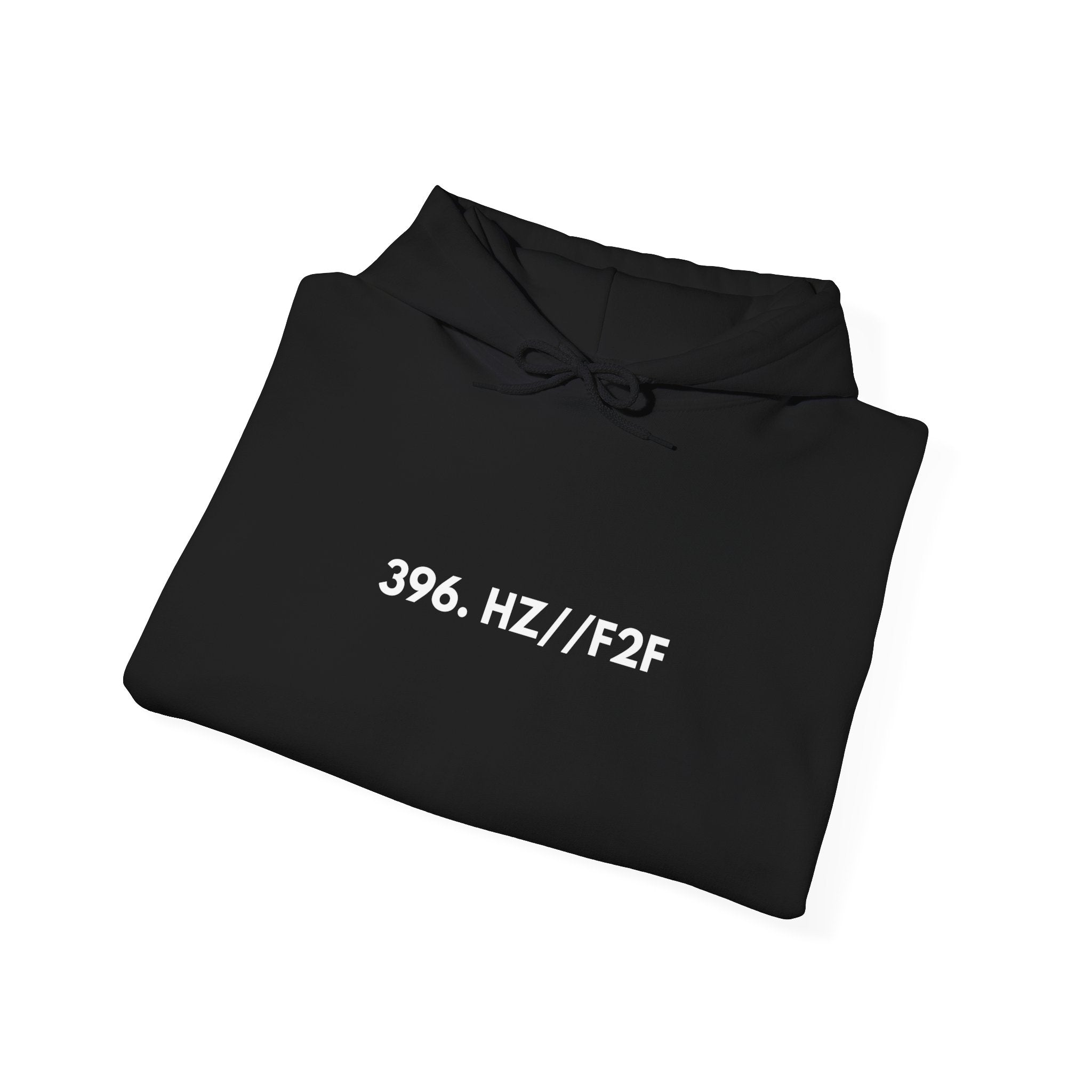396.HZ//F2F Hoodie – Shadow Black for Fear to Freedom