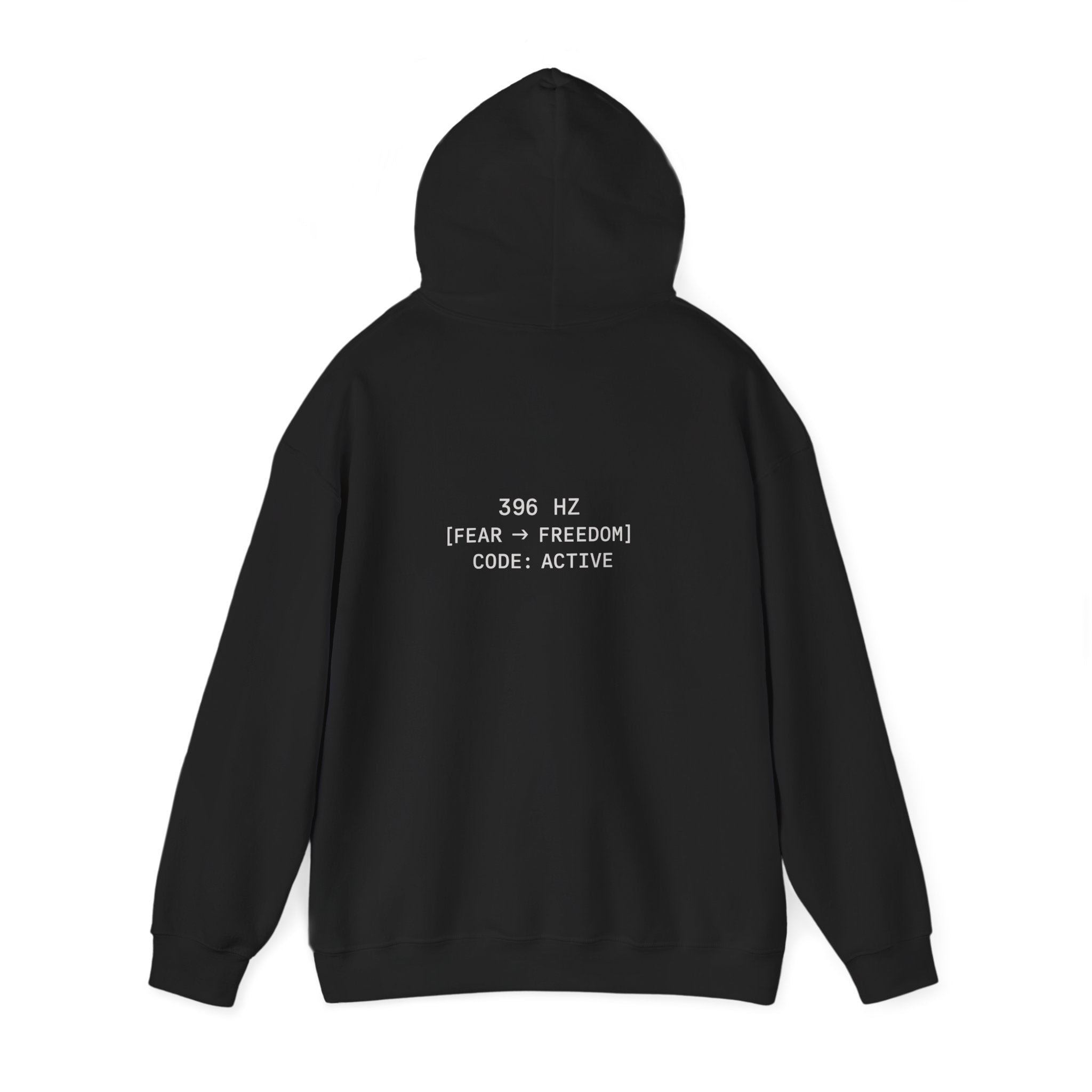 396 Hz Back Print