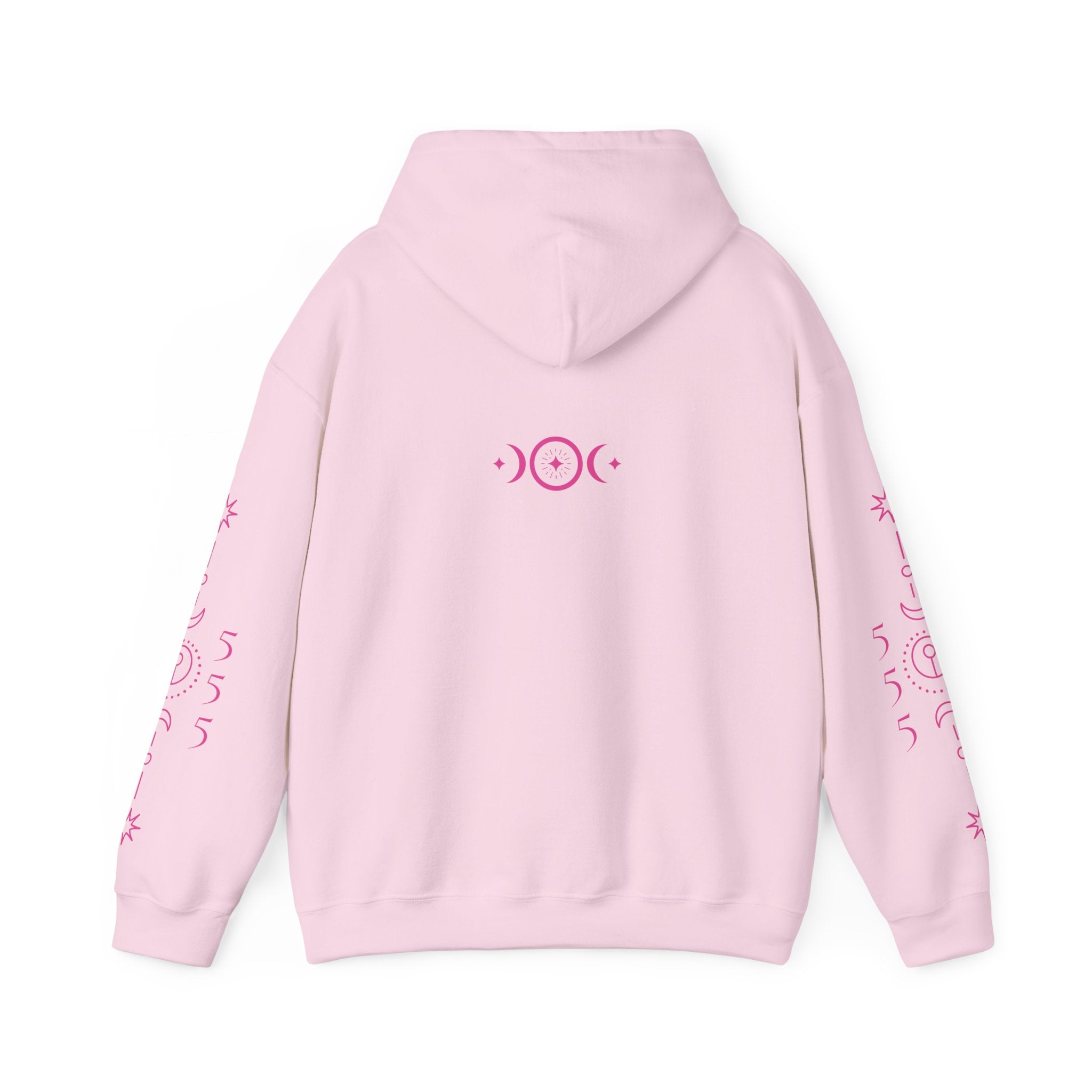 555 Angel Number Hoodie | Soft Frequencies™ Frequencywear