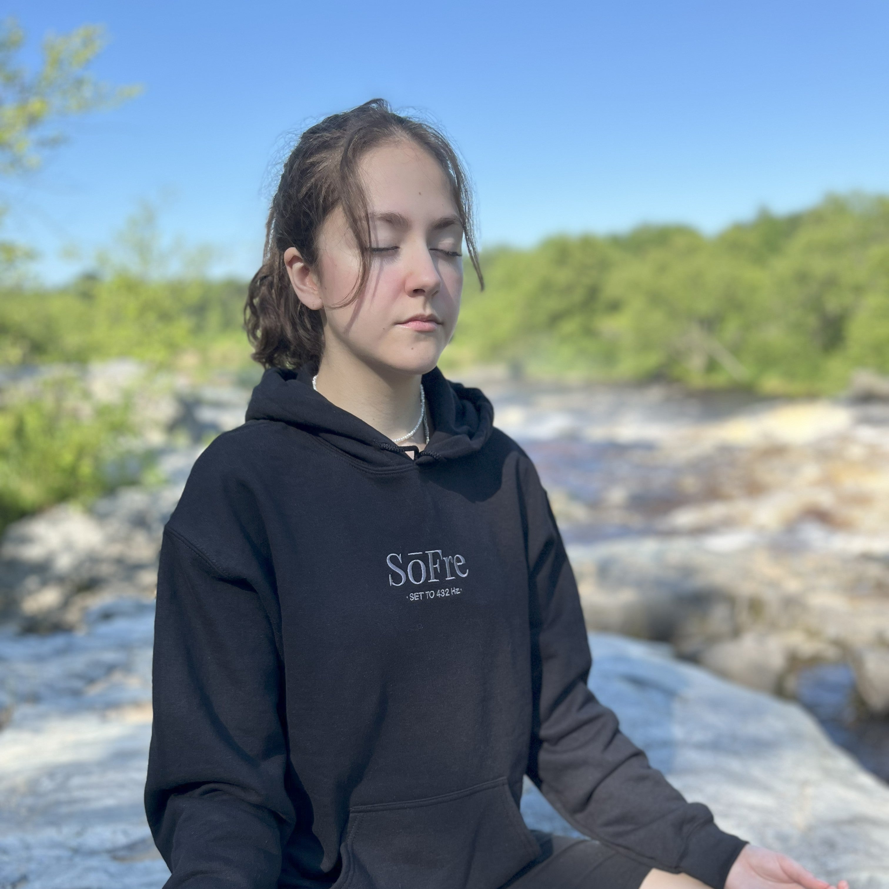 SōFre Hoodie — Original Frequencywear™ Set to 432 Hz