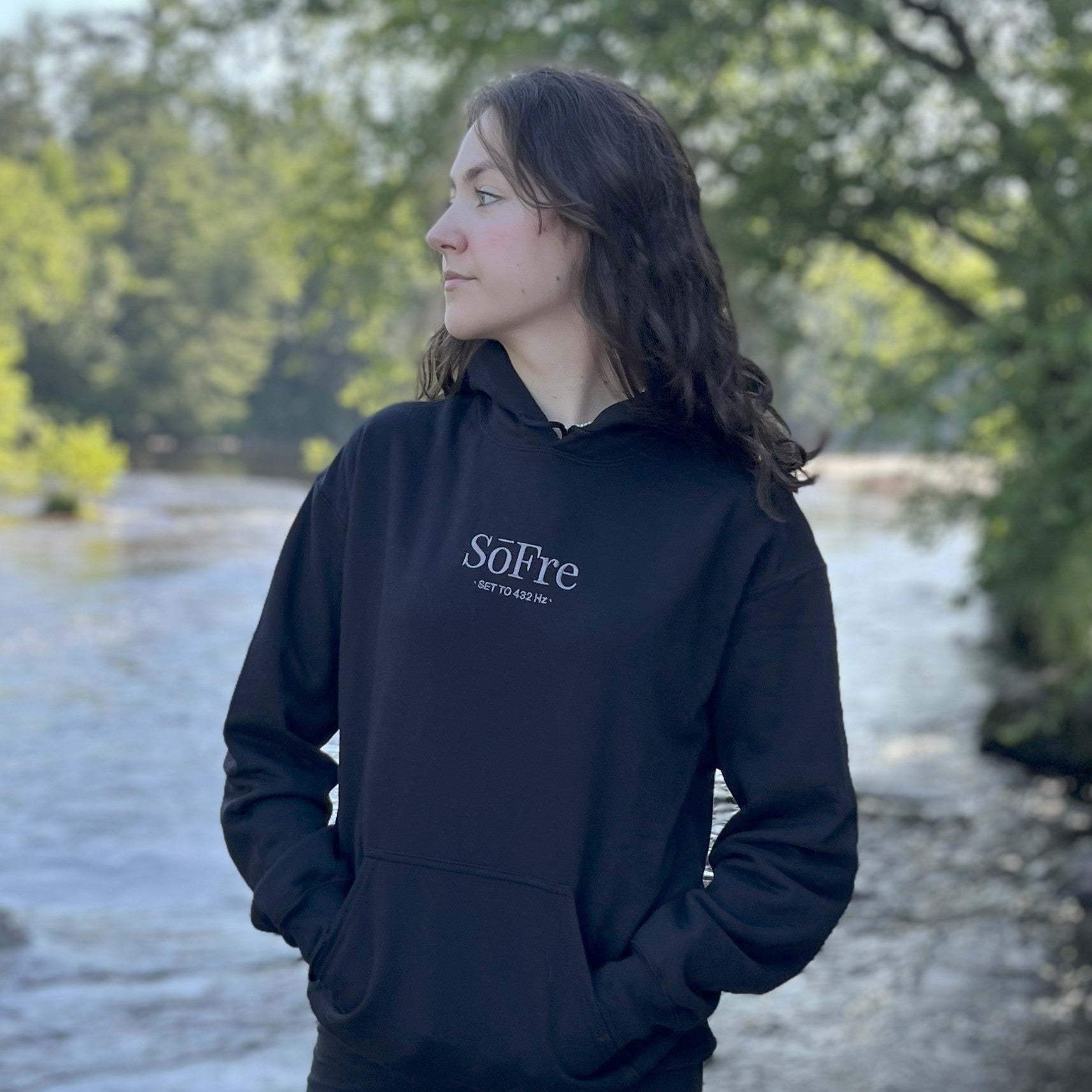 SōFre Hoodie — Original Frequencywear™ Set to 432 Hz
