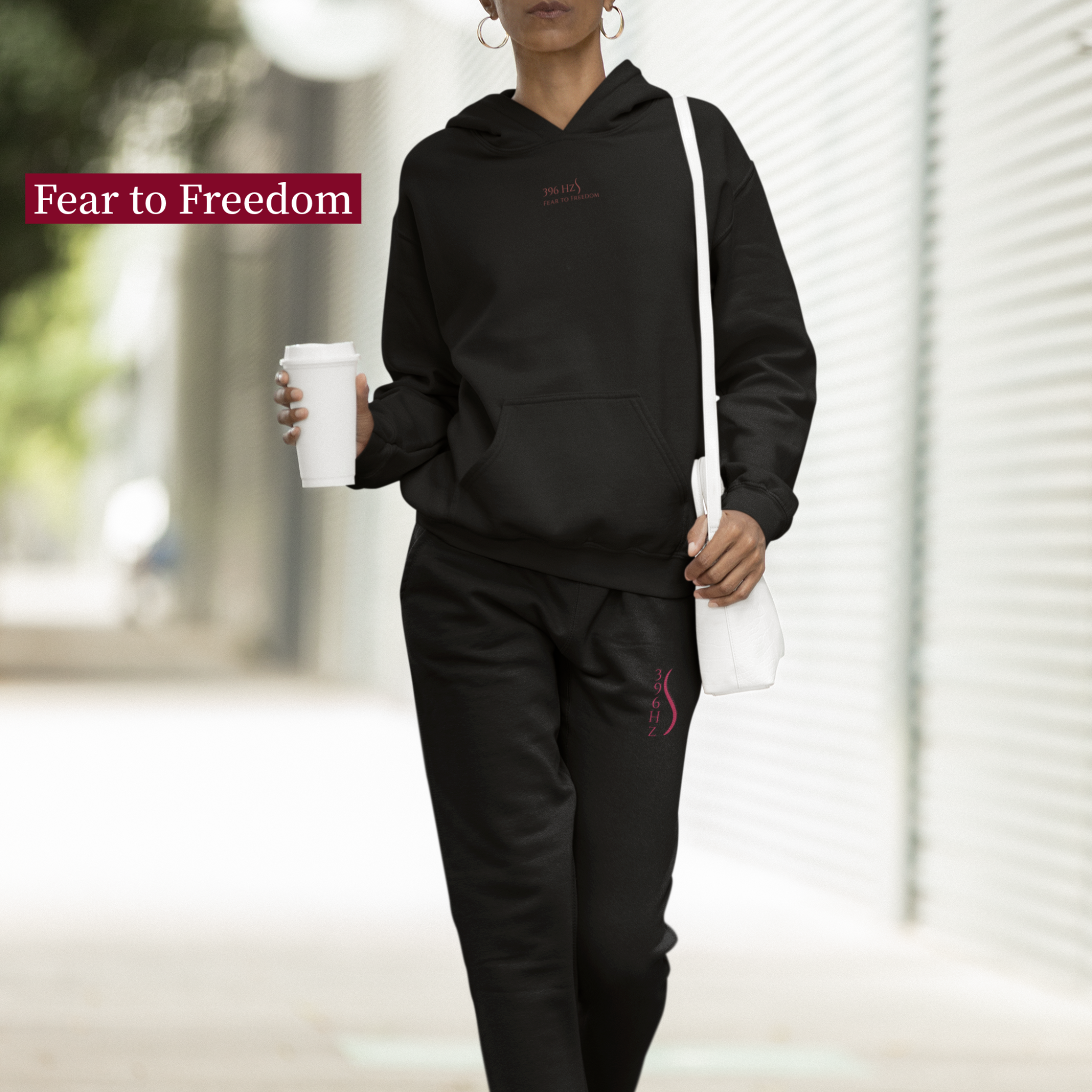 396 Hz Fear to Freedom Joggers