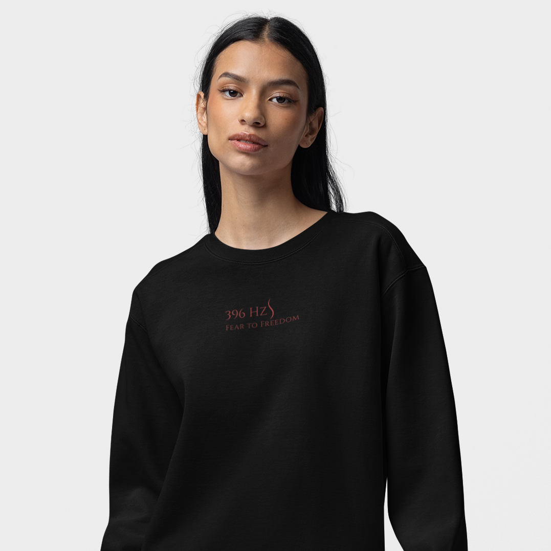 396 Hz Fear to Freedom Crewneck