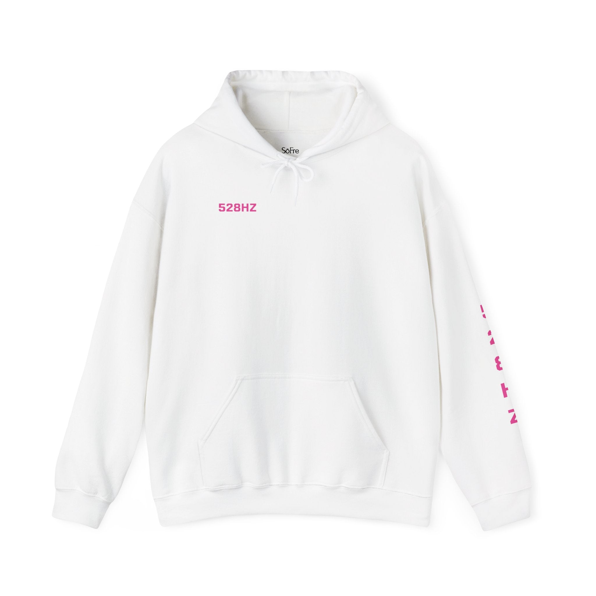 528 Hz Love Frequency Hoodie – Eclipse Black | Vibrational Streetwear Frequencywear™