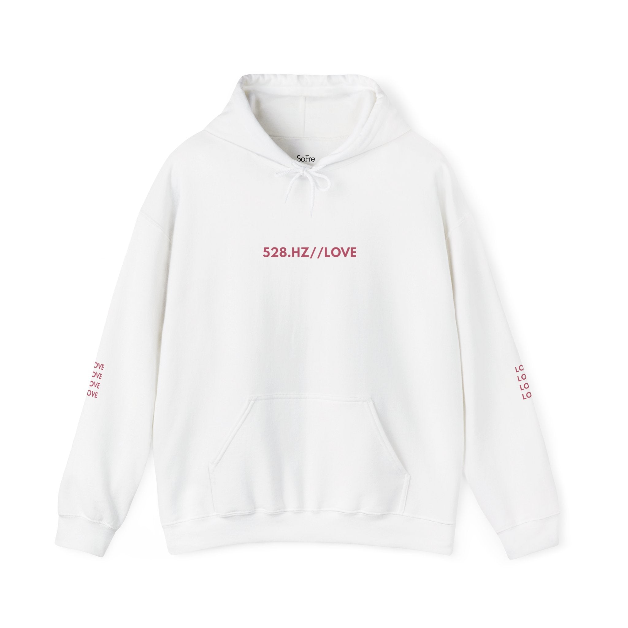 528.HZ//LOVE Hoodie for Transformation and Love