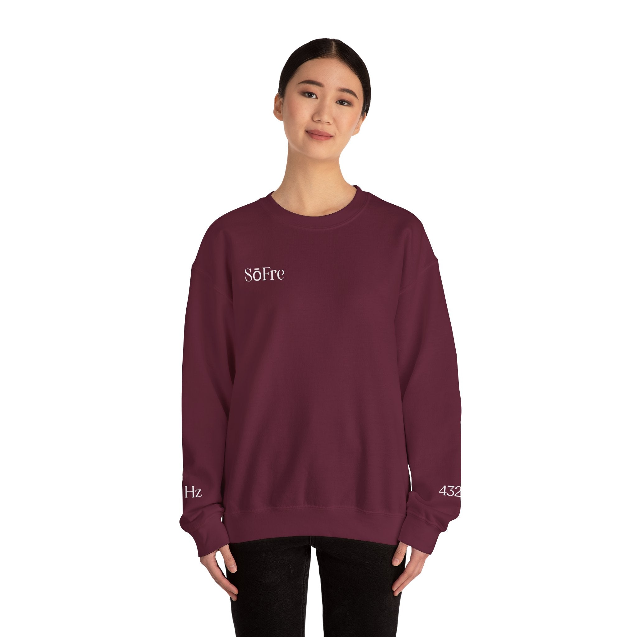 SōFre Flagship Crewneck | “Wear the Energy” Minimalist Frequencywear™