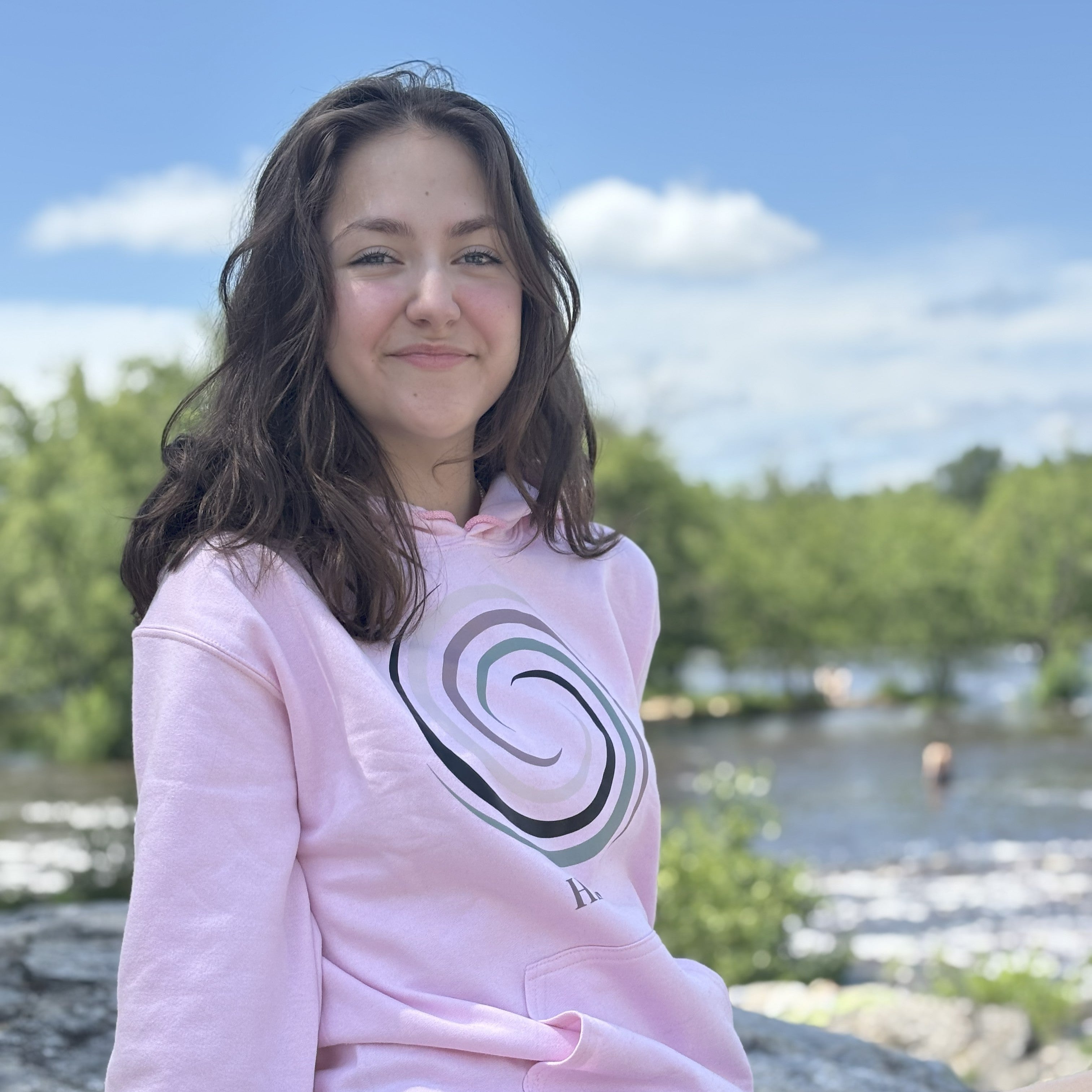 SōFre Aura Spiral Hoodie – Set at 432 Hz