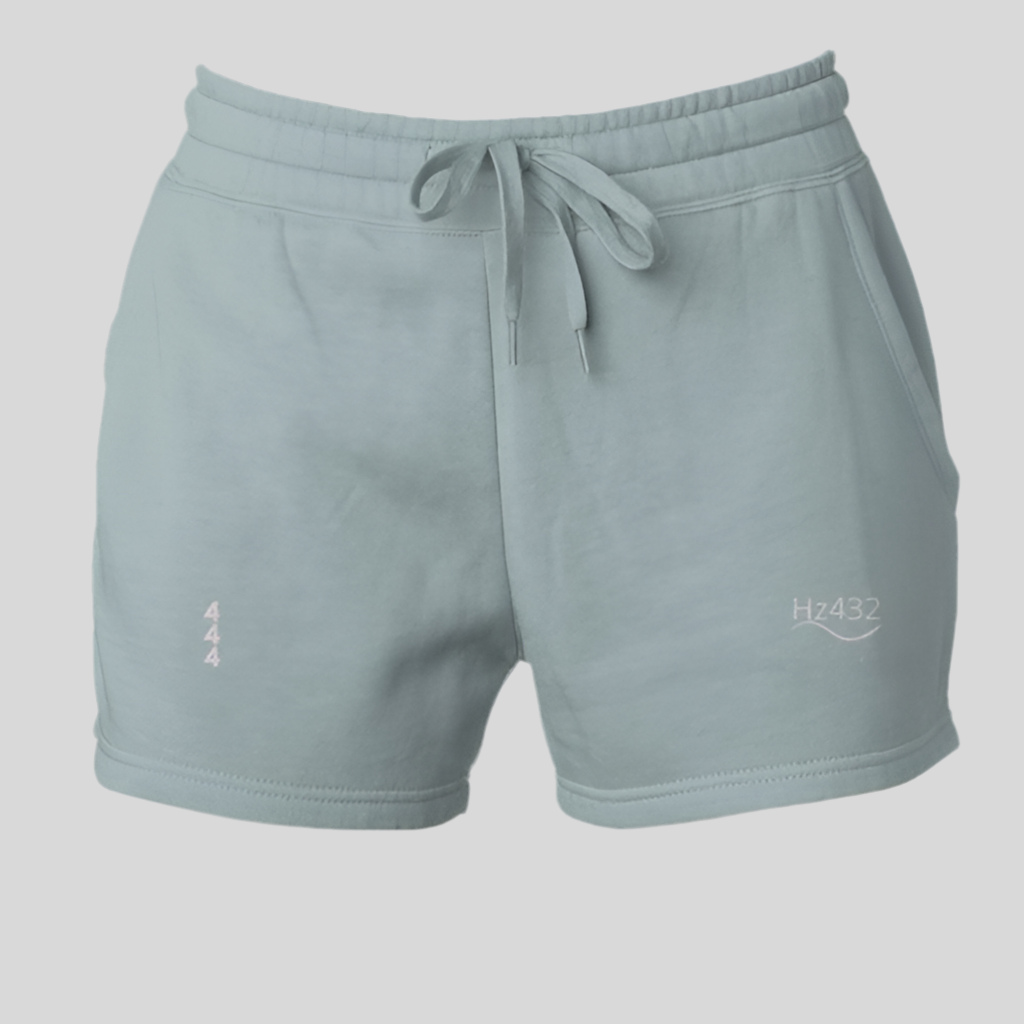 444 Sage Grounded Shorts – Soft Frequencies™ in Hz 432
