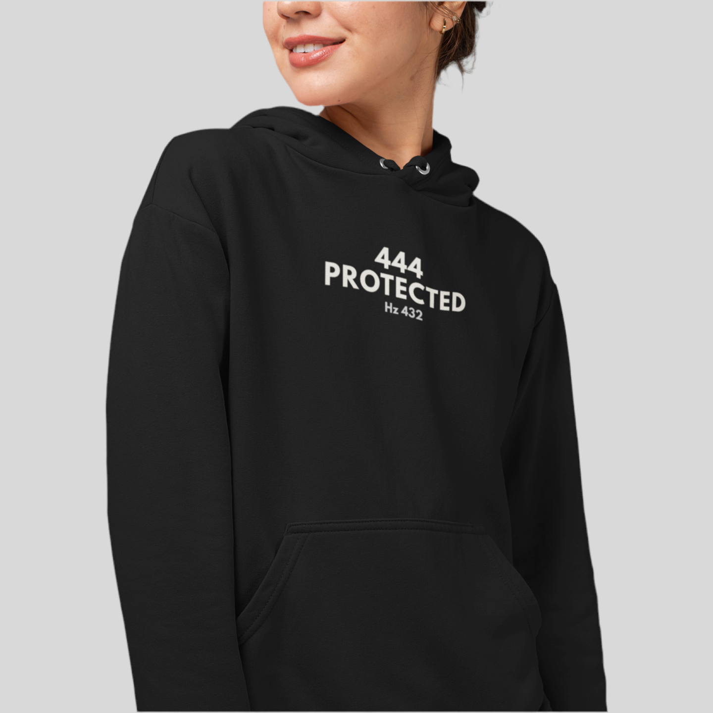 444 PROTECTED Hoodie – 432 Hz Frequencywear™